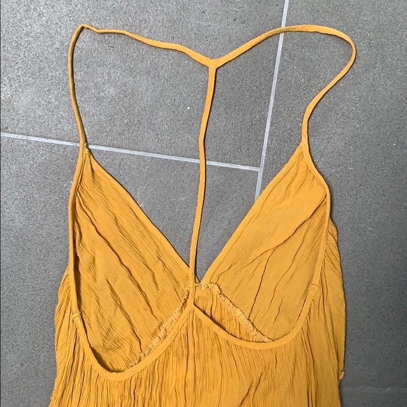 Yellow mustard maxi dress - Picture 5 of 8